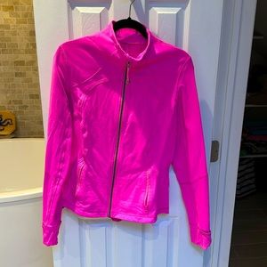 Lululemon Define Jacket. Hot pink. Size 12.